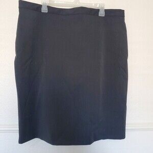 Hawes & Curtis Ladies Skirt Charcoal Black Casual Skirt US 16 UK 22 New With Tag